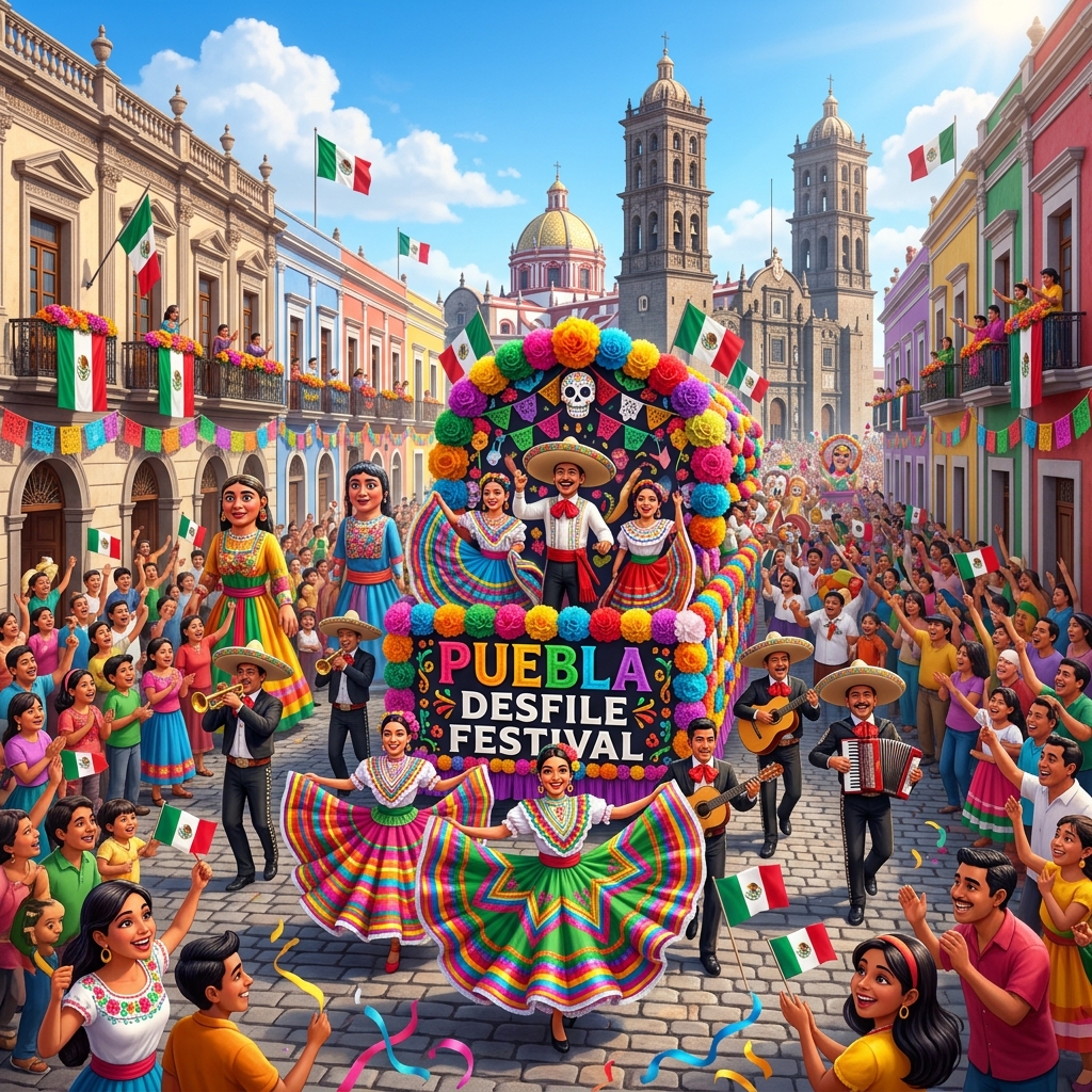 Puebla Parade Fiesta